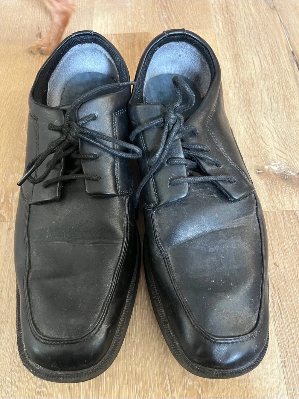 Classic Black Lace-Up Men’s Dress Shoes